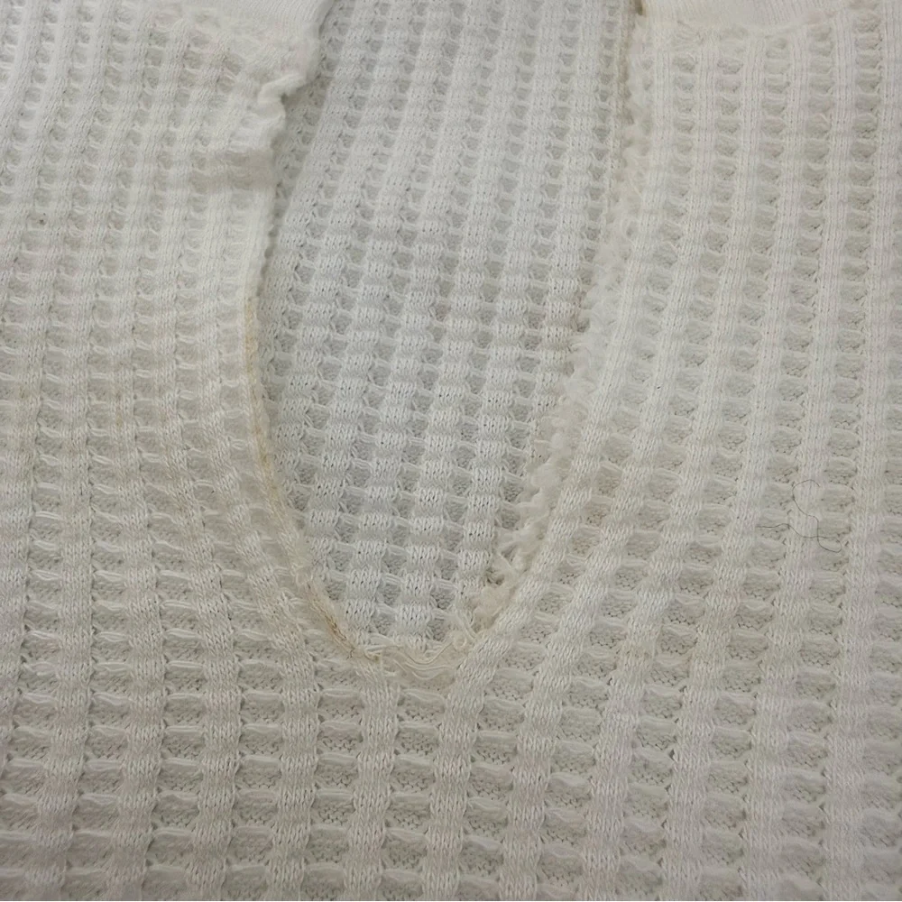 The Range Stark Jumbo Waffle Knit Gathered Slash Long Sleeve Top Size XS - Picture 6 of 13